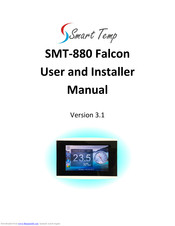 Smart temp Falcon SMT-880 User's And Installer's Manual