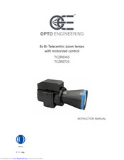 opto engineering TCZR072S Instruction Manual