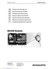 Exhausto MCCW Product Instruction