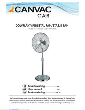 Canvac Q Air CGF1503X User Manual
