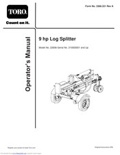 Toro 22606 Operator's Manual