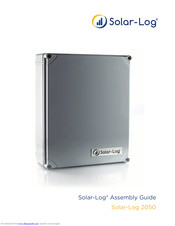 Solar-Log 2050 Assembly Manual