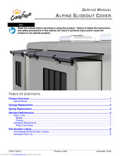 Carefree Alpine Slideout Cover Service Manual