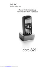 doro 821 Manual