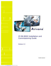 Airvana IP-RN 80000 Installation And Commissioning Manual