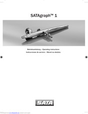 SATA Graph 1 Operating Instructions Manual