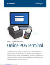 Chase iPP 320 PIN Pad Quick Reference Manual
