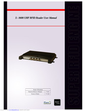 Rodinbell S-8600 User Manual