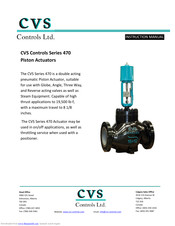 CVS CVS 471-16-100 Instruction Manual