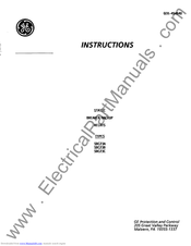 GE SBC23B Instructions Manual