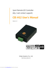 Sollae Systems CIE-H12 User Manual