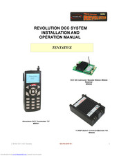 Tentative 59002 Installation And Operation Manual