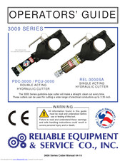 Reliable Equipment PDC-3000 Operator's Manual