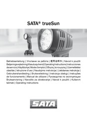 SATA TrueSun Operating Instructions Manual