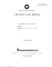 Yamamoto Electric Works Co., Ltd. MS65F Instruction Manual