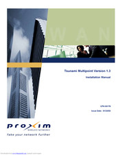 Proxim Tsunami Multipoint Installation Manual