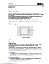 Gira KNX/EIB Operating Instructions Manual