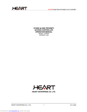 HEART HA3020 Operation Manual