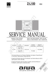 Aiwa SX-ZL100 Service Manual