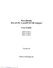 11Wave Technology WaveBuddy EWC-351WA1 User Manual