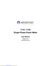 Microtest 7110 User Manual