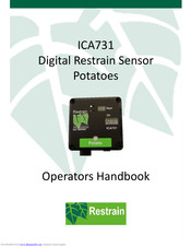 Restrain ICA731 Operator's Handbook Manual