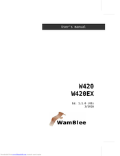 WamBlee W420EX User Manual