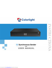 Colorlight S2 User Manual