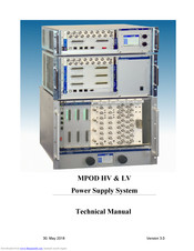 Wiener MPOD HV Technical Manual