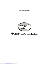 Dogtra e-Fence Owner's Manual