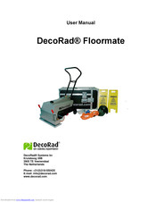DecoRad Floormate User Manual