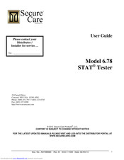 Secure Care STAT 6.78 User Manual
