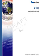 VeriFone QX700 Installation Manual