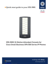 Cisco SPA500S Quick Start Manual