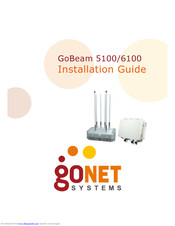 GoNet Systems GoBeam 5100 Installation Manual