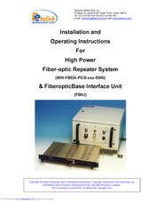 Dekolink MW-FBDA-PCS-DE-50W Installation And Operating Manual
