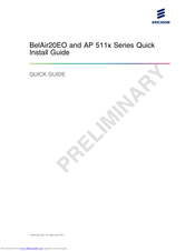 Ericsson AP 5117R Quick Install Manual