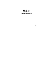 Telcel MyQ-TV User Manual
