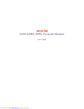 Mirae MGH-900 User Manual