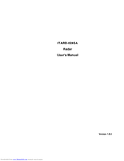 Dahua ITARD-024SA User Manual