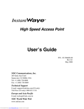 NDC InstantWave NWH650 User Manual