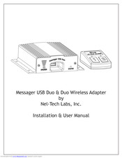 Nel-Tech Labs messager usb Installation & User Manual