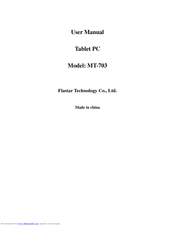 Flastar MT-703 User Manual