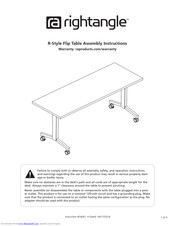 RA R-Style Flip Assembly Instructions Manual