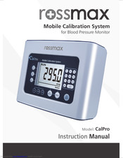 Rossmax CalPro Instruction Manual