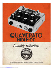 Zeppelin Design Labs QUAVERATO MIDI MOD Assembly Instructions Manual