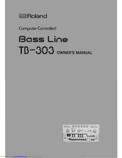 Roland TD-303 Owner's Manual