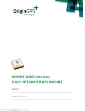 OriginGPS ORG14XX Series Quick Start Manual