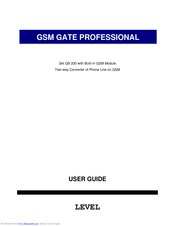 Level GB 200 User Manual