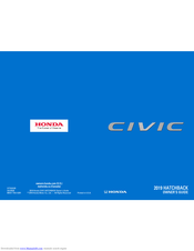 Honda Civik Owner's Manual